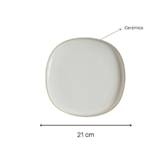 Plato De Postre Budapest Grey 21 Cm en internet