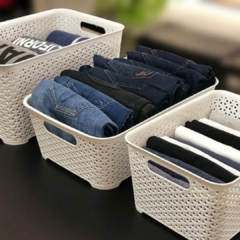 Canasto Organizador Grande 15 Lt (38x28x19) - comprar online