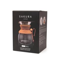 Cafetera Pour Over Sakura Essence Cork 800 Ml - tienda online