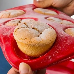 Molde de Silicona para Muffins 6 Cavidades en internet