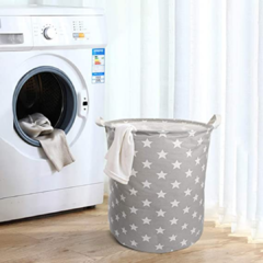 Canasto para Ropa Star Gris (35x45) en internet