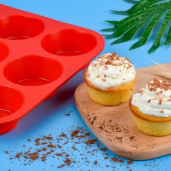 Molde para Muffins de Silicona 12 Cavidades en internet