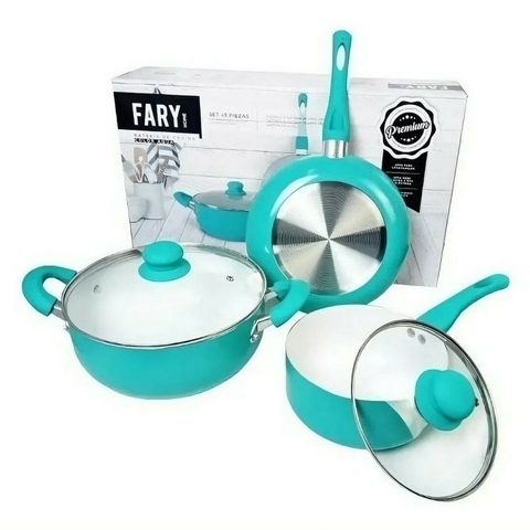 Bateria Ceramica Fary Home Aqua