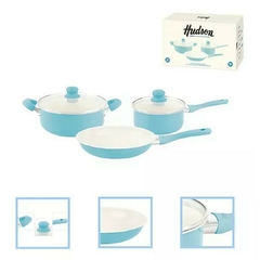 Bateria Hudson Celeste Pastel en internet