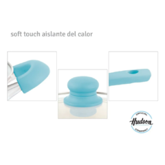 Bateria Hudson Celeste Pastel - tienda online