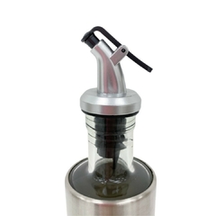 Aceitera de Vidrio y Metal - comprar online