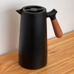 Jarra Térmica Negro y Madera 1 Lt - comprar online