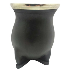 Mate Camionero Alpaca Lisa Negro - comprar online