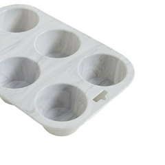 Molde Muffin de SIlicona Mármol 6 Un en internet