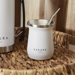 Mate Blanco Sakura + Bombilla 236 Ml en internet