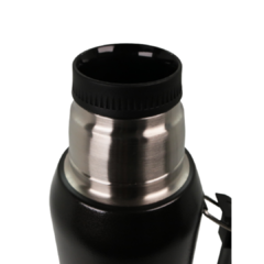 Termo Clásico 1 Lt de Acero Inox Sakura Negro en internet