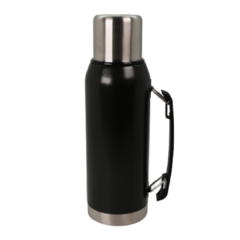 Termo Clásico 1 Lt de Acero Inox Sakura Negro - tienda online