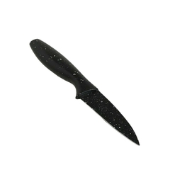 Cuchillo Hoja Negra Mango Granito 20 Cm - comprar online