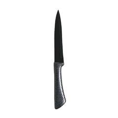 Cuchillo Hoja Negra Mango Snake 23 Cm