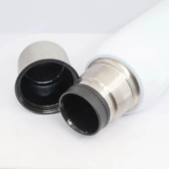 Termo Sakura de Acero Inoxidable Blanco 1 Lt en internet
