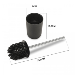 Escobilla Plástica Denver Negra Azabache - comprar online