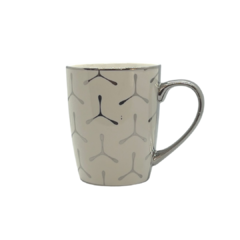 Taza Café Mug Slim Silver 330 Ml