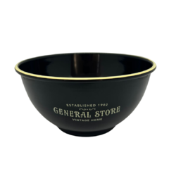 Ensaladera Enlozada General Store Negro 15 x 8 Cm - comprar online