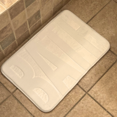 Alfombra de Baño Diseño Bath Natural Microfibra (40 x 60) - comprar online