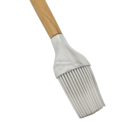 Pincel De Silicona Simil Marmol Mango De Madera 27 Cm en internet