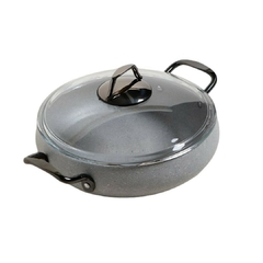 Guisera Aluminio Antiadherente Gris Granito 26 Cm (3,6 lt) - comprar online