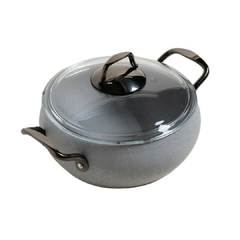 Cacerola de Aluminio Antiadherente Gris Granito 22 Cm (3,5 lt) - comprar online