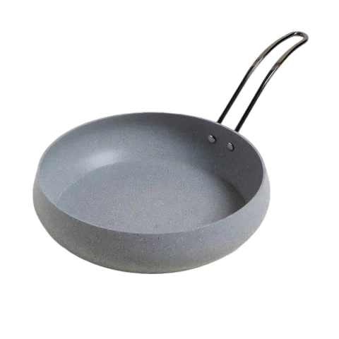 Wok de Aluminio Antiadherente Gris Granito 26 Cm (3,6 lt)