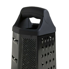 Rallador de Acero Black Hexagonal Antideslizante con Mango en internet