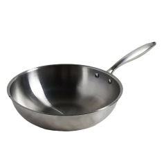 Wok De Acero con Antiadherente 30 Cm