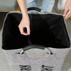 Canasto para Ropa Laundry Handle Laundry Doble en internet