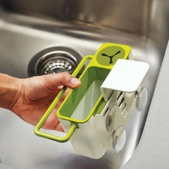 Organizador de bacha con sopapa Verde - Vienna Hogar
