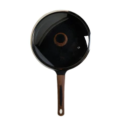 Sarten Dark Granite Tapa De Vidrio Asas Silicona 28 Cm - comprar online