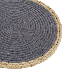 Individual Combinado Saigon Gris Oscuro 38 Cm - comprar online