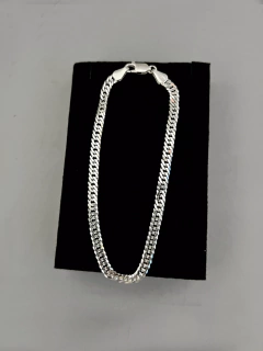 Pulseira duplo grumet 4,5mm - Prata 925