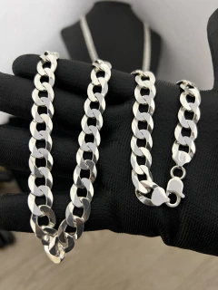 Corrente grumet 11mm - 70 cm - Prata 925