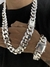 Conjunto grumet 22m - Corrente + pulseira - Prata 925