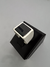 Anel pedra preta g - mod 2 - Prata 925 - comprar online
