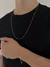 Conjunto veneziano 1mm, corrente (70cm) + pulseira - Prata 925