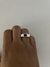 Anel pedra azul - Prata 925 - comprar online
