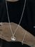 Conjunto duplo grumet 2mm, corrente + pulseira + pingente são jorge - Prata 925