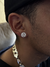 Par de brincos zircônia 10mm (prata 925) - comprar online