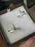 Par de alianças 3mm diamantadas c/ lateral quinada - Prata 950 - comprar online