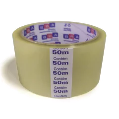 Fita Adesiva HotMelt 48 mm x 50 m - CX C/72 Unidades - BBA Comex RJ