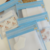 Kit Organizador Maternidade Azul BB - Atelie Nuvem de Coco | Tudo para o enxoval do seu bebê