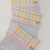 Organizadores Maternidade P + Necessaire Simples Pequena Xadrez Candy - comprar online