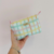 Organizadores Maternidade P + Necessaire Simples Pequena Xadrez Candy - Atelie Nuvem de Coco | Tudo para o enxoval do seu bebê