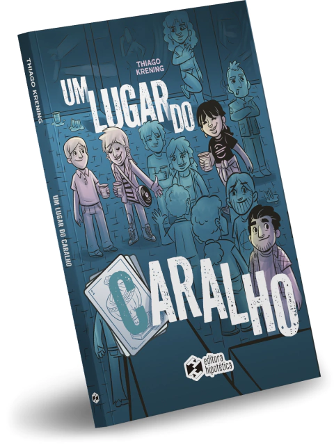 Um lugar do caralho - Capa cartão