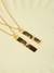Kit Colar Olhar - Medalha Retangular - comprar online