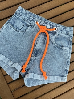 Short jeans cardaço