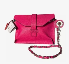 FILIPA CUERO GRANEADO FUCSIA - tienda online